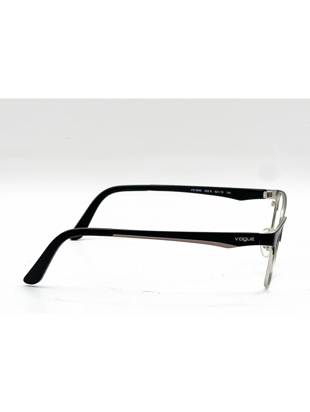 Vogue Vo 3940 352-S Matte Black Authentic Eyeglasses 52-16-140